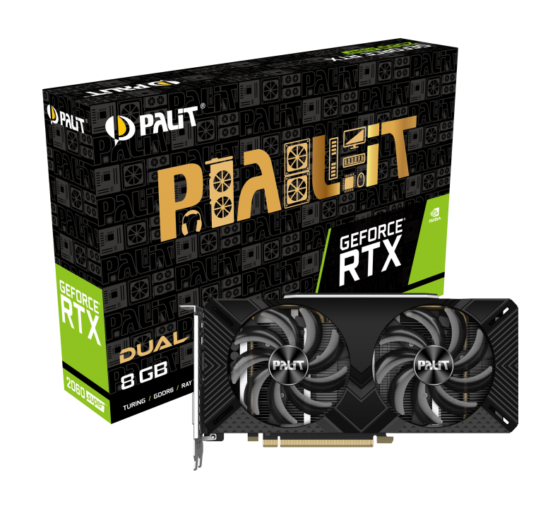 Купить Palit GeForce RTX 2060 Super Dual - Grafikkarten - GF RTX 2060 SUPER - 8GB GDDR6 - PCIe 3.0 x16 - DVI, HDMI, DisplayPort (NE6206S018P2-1160A-1) в магазине wardena.ru