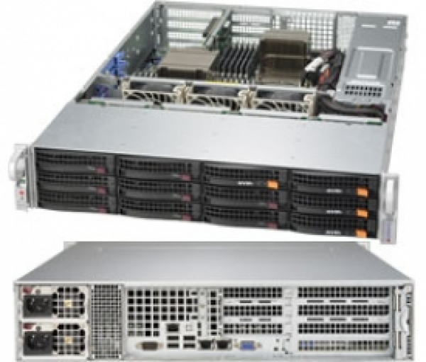 Купить Server Supermicro SYS-6027R-CDNRT+ SuperServer • 826BAC4-R920WB • X9DRD-CNT+ • 2U IPMI NVMe в магазине wardena.ru