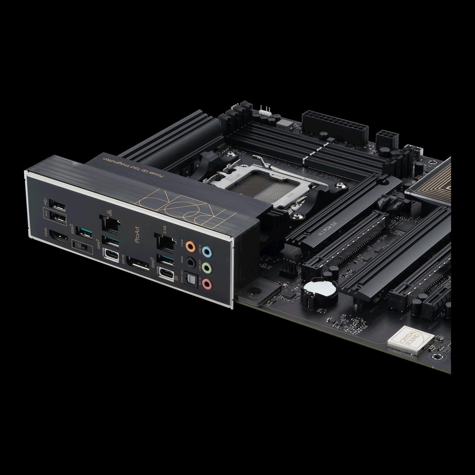 Купить ASUS PROART B650-CREATOR - AMD - Buchse AM5 - AMD Ryzen™ 3 - AMD Ryzen™ 7 - AMD Ryzen 9 7th Gen - Buchse AM5 - DDR5-SDRAM - 128 GB (90MB1C40-M0EAY0) в магазине wardena.ru