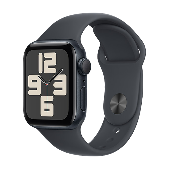 Купить Watch Apple Watch SE2 (2024) GPS 44mm Midnight Aluminium Case with Sport Band M/L - Midnight (MXEK3QH/A) в магазине wardena.ru