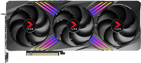 Купить PNY XLR8 GeForce RTX 4090 Gaming VERTO EPIC-X RGB Overclocked Triple Fan - Grafikkarten - NVIDIA GeForce RTX 4090 - 24 GB GDDR6X - PCIe 4.0 x16 - HDMI, 3 x DisplayPort (VCG409024TFXXPB1-O) в магазине wardena.ru