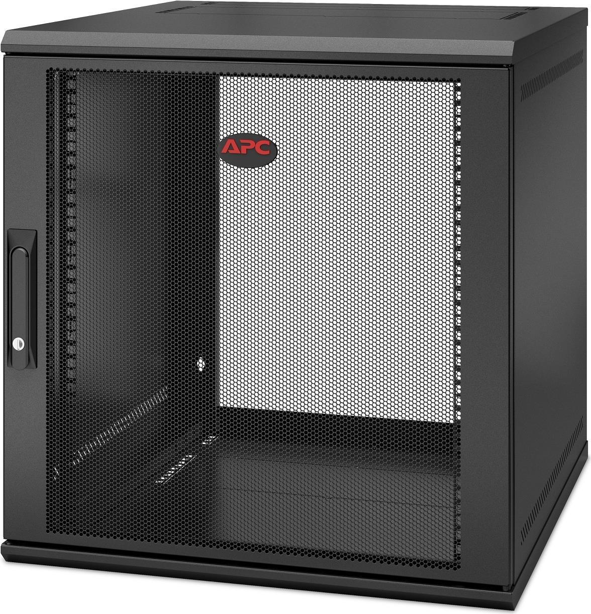 Купить APC NetShelter WX 12U Single Hinged Wall-mount Enclosure 600mm Deep Wandmontiertes Regal Schwarz (AR112SH6) в магазине wardena.ru