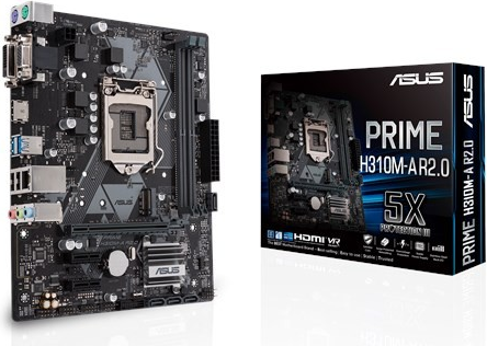 Купить ASUS PRIME H310M-A R2,0 - Motherboard - micro ATX - LGA1151 Socket - H310 - USB 3,1 Gen 1 - Gigabit LAN - Onboard-Grafik (CPU erforderlich) - HD Audio (8-Kanal) (90MB0Z10-M0EAY0) в магазине wardena.ru
