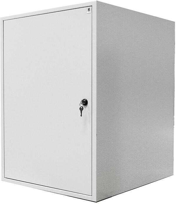 Купить IT-BUDGET 19"-Netzwerkschrank SJB - 15 HE - BxT 600x600 mm - Vollblechtür - Rückwand - lichtgrau (WZ-3987-01-03-011-DB-BBL) в магазине wardena.ru