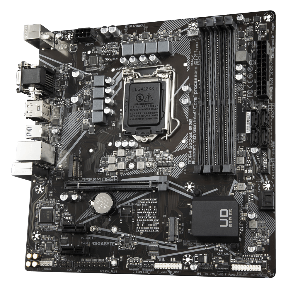 Купить Gigabyte Motherboard 1200 B560M DS3H (GAB56MS3H-00-G) в магазине wardena.ru