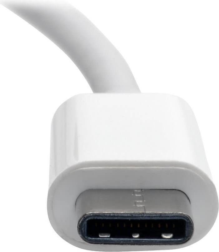 Купить Tripp Lite U444-06N-HDV4K USB-C-Multiport-Adapter (Stecker/3 Buchsen) - 4K HDMI - DVI - VGA - HDCP - Weiß (U444-06N-HDV4K) в магазине wardena.ru