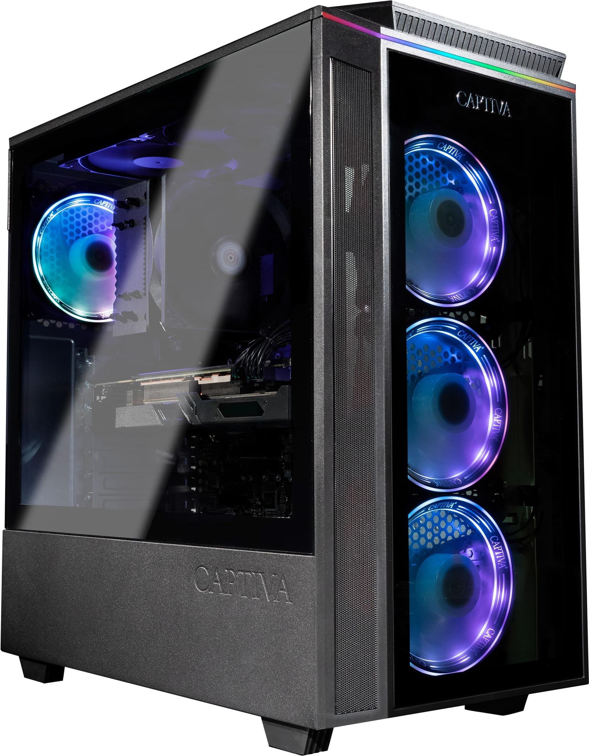 Купить Captiva Advanced Gaming R65-915 3700X AMD Ryzen™ 7 32 GB DDR4-SDRAM 1000 GB SSD Windows 11 Home PC Schwarz (65915) в магазине wardena.ru