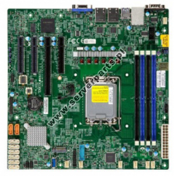 Купить Motherboard Supermicro MBD-X13SCL-F C262 LGA1700 Intel Xeon E-2400 SATA M.2 DDR5 IPMI в магазине wardena.ru