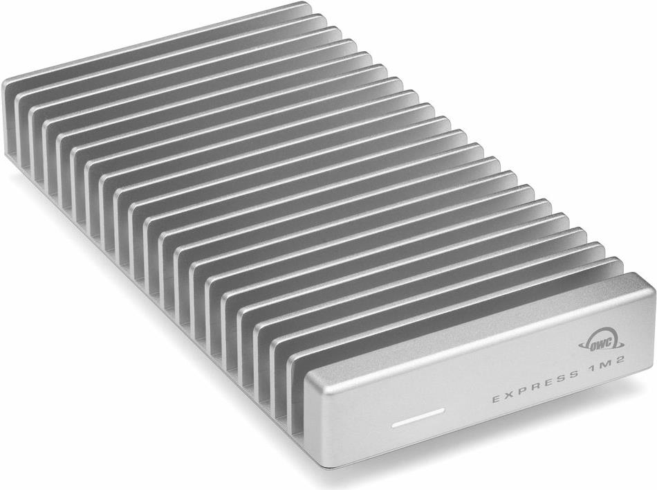 Купить OWC Express 1M2 - SSD - 1 TB - extern (tragbar) - USB4 (USB-C Steckverbinder) - Silber (OWCUS4EXP1MT01) в магазине wardena.ru