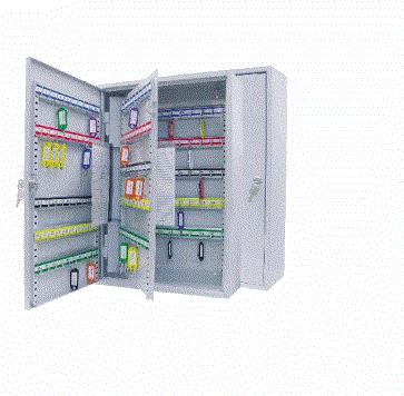 Купить WEDO Schlüsselschrank für 150 Schlüssel, lichtgrau mit 10er Hakenleisten - fortlaufend nummeriert und verstell- (102 65037X) в магазине wardena.ru