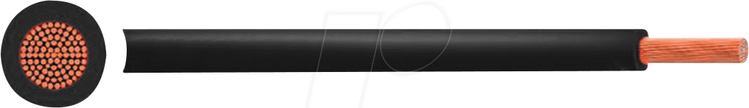 Купить RND CABLE RND 475-00536 - Litze H05V2-K / H07V2-K, 2,5 mm², 100 m, schwarz (RND 475-00536) в магазине wardena.ru