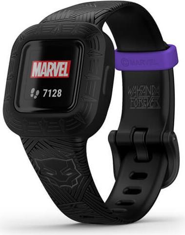 Купить Garmin vivofit jr. 3 - Marvel Black Panther - Aktivitätsmesser mit Band - Silikon - schwarz - Bandgröße 130-175 mm - Bluetooth - 25 g (010-02441-10) в магазине wardena.ru