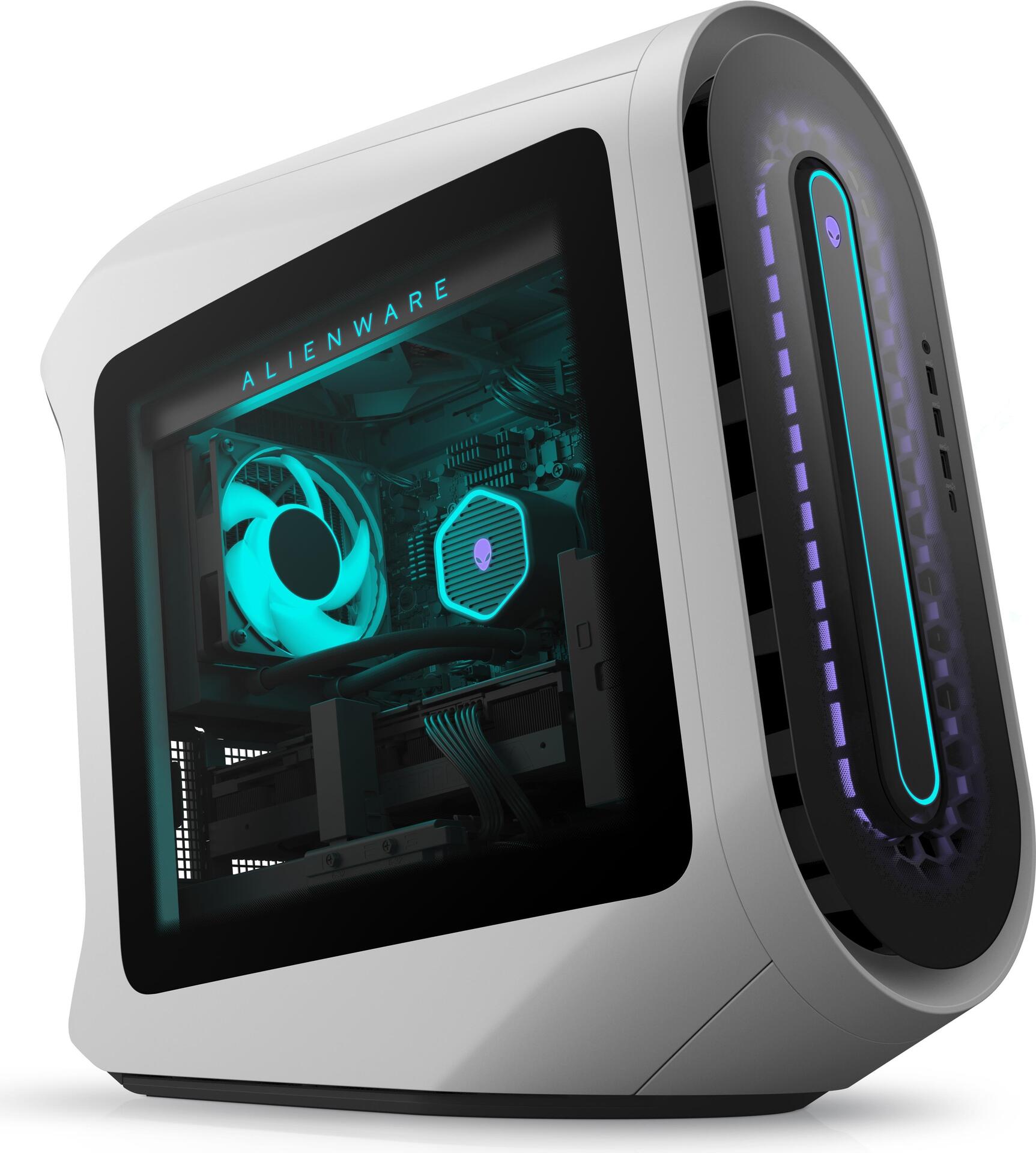 Купить Alienware Aurora R13 i7-12700K Desktop Intel® Core™ i7 16 GB DDR5-SDRAM 1000 GB SSD Windows 11 Home PC Weiß (WVPG2) в магазине wardena.ru