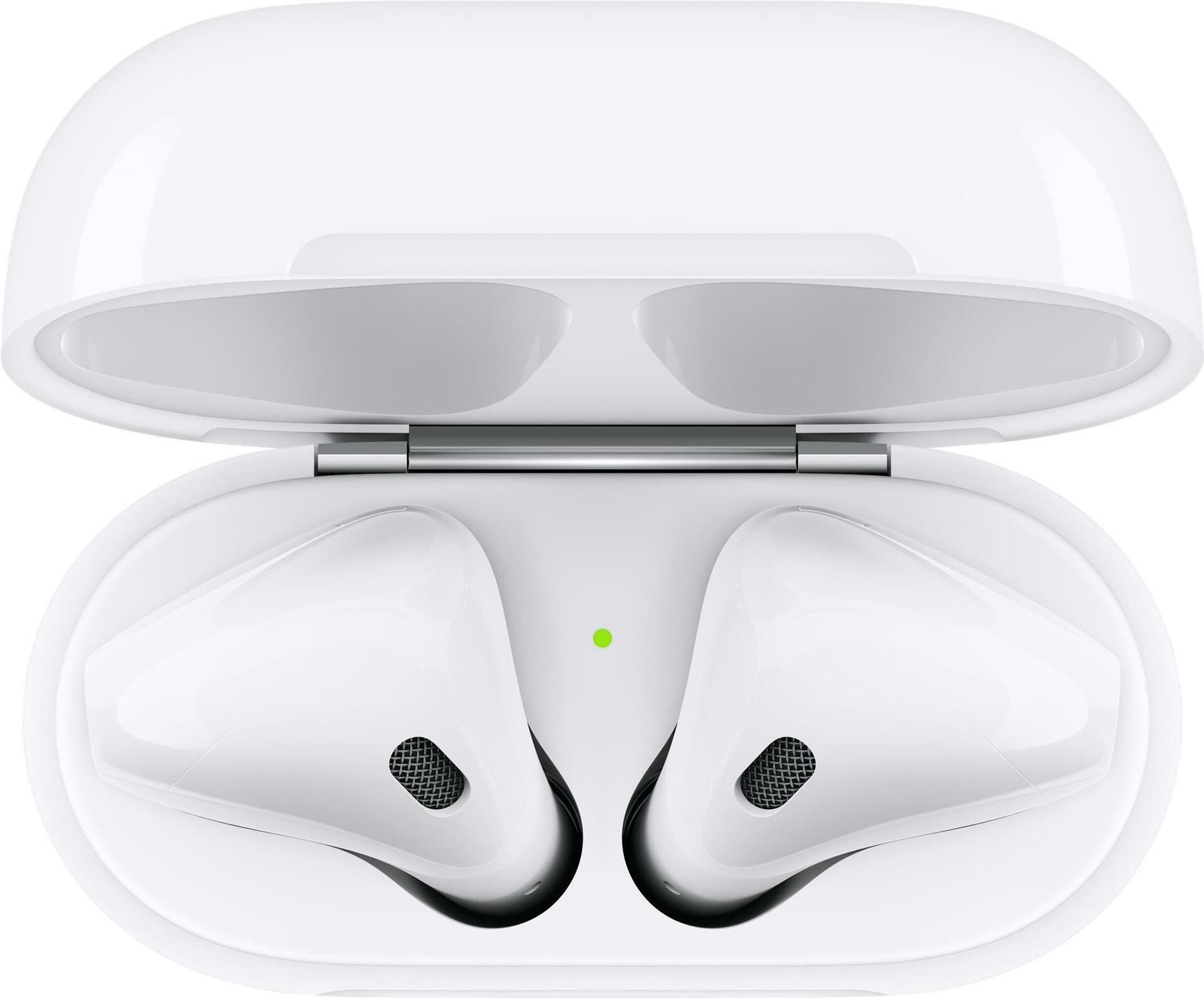 Купить Apple AirPods with Charging Case - 2. Generation - True Wireless-Kopfhörer mit Mikrofon - Ohrstöpsel - Bluetooth - für iPhone/iPad/iPod/TV/iWatch/MacBook/Mac/iMac (MV7N2TY/A) в магазине wardena.ru