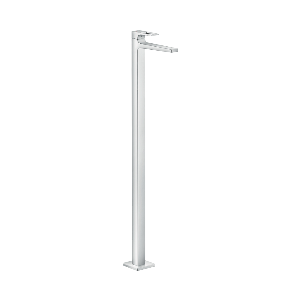 Купить Hansgrohe Metropol Смеситель для раковины напольный однорычажный с рукояткой-петлей без сливного гарнитура хром 74530000 в магазине wardena.ru