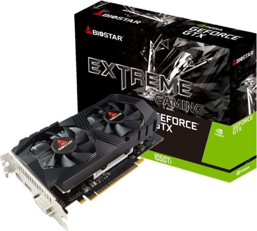 Купить Biostar VN1055TF41 Grafikkarte NVIDIA GeForce GTX 1050 Ti 4 GB GDDR5 (VN1055TF41) в магазине wardena.ru