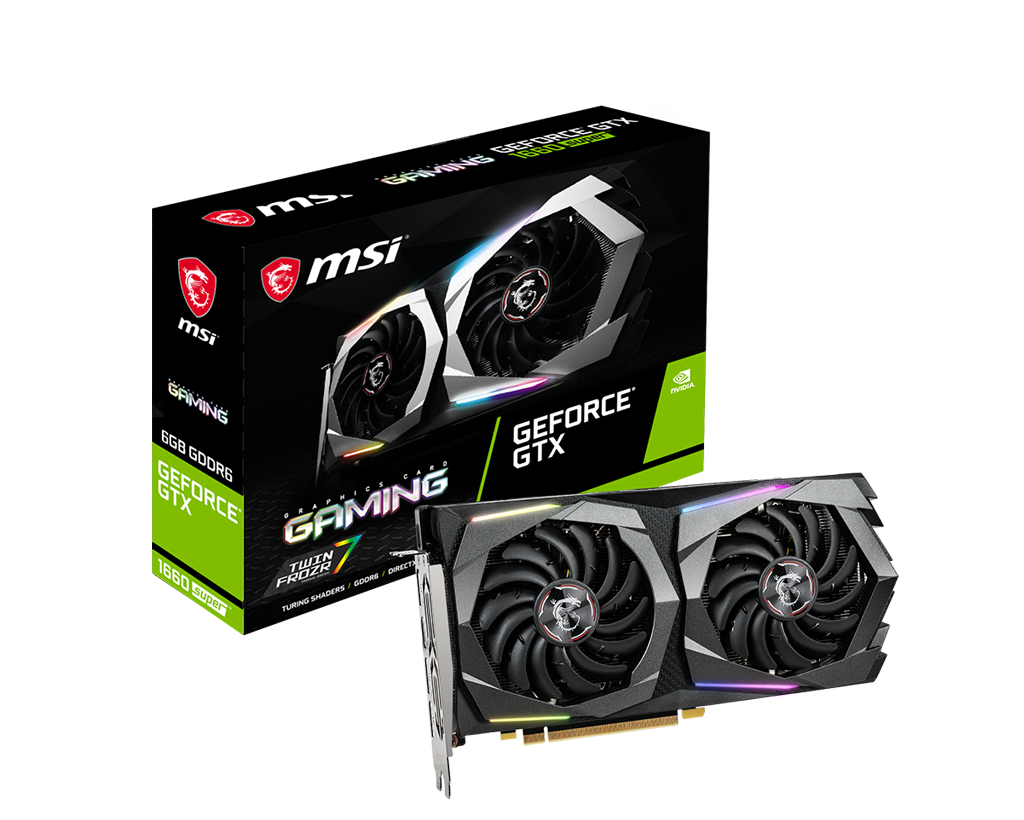 Купить MSI GeForce GTX 1660 SUPER GAMING - Grafikkarten - GF GTX 1660 SUPER - 6GB GDDR6 - PCIe 3.0 x16 - HDMI, 3 x DisplayPort (V375-666R) в магазине wardena.ru