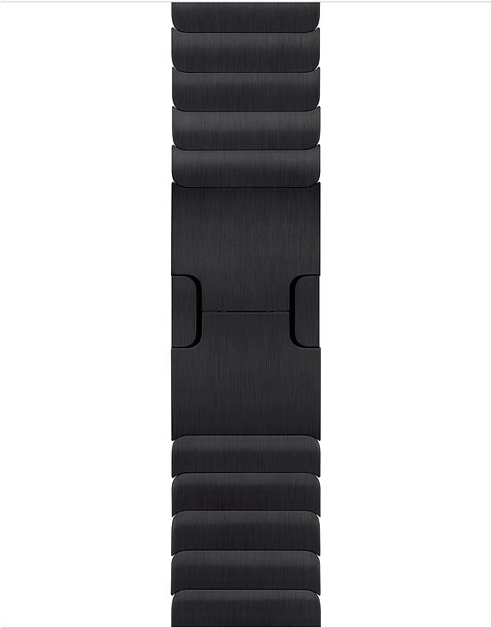 Купить Apple 38mm Link Bracelet - Uhrarmband - 135 - 195 mm - Space Black - für Watch (38 mm, 40 mm) (MUHK2ZM/A) в магазине wardena.ru