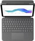 Купить Logitech Folio Touch - Tastatur und Foliohülle - mit Trackpad - hinterleuchtet - Apple Smart connector - QWERTY - Italienisch - Graphite - für Apple 27,90cm (11")  iPad Pro (1. Generation, 2. Generation) (920-009748) в магазине wardena.ru