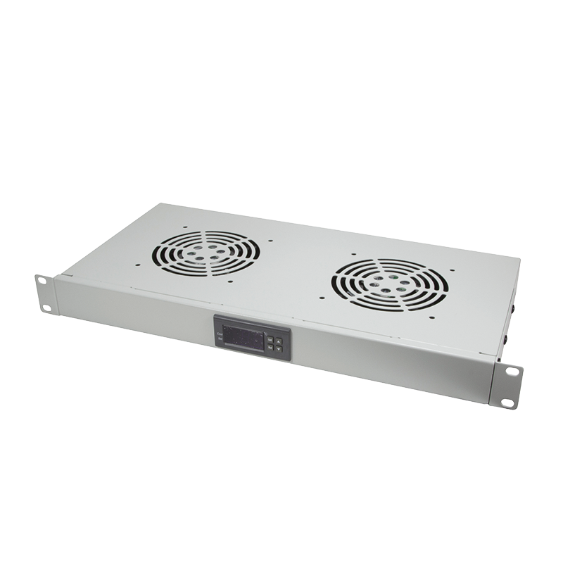 Купить Logilink - Rack fan tray (187 - 230 V) with thermostat (2 fans) - Grau - 1U - 48.3 cm (19") (FAU02FG) в магазине wardena.ru
