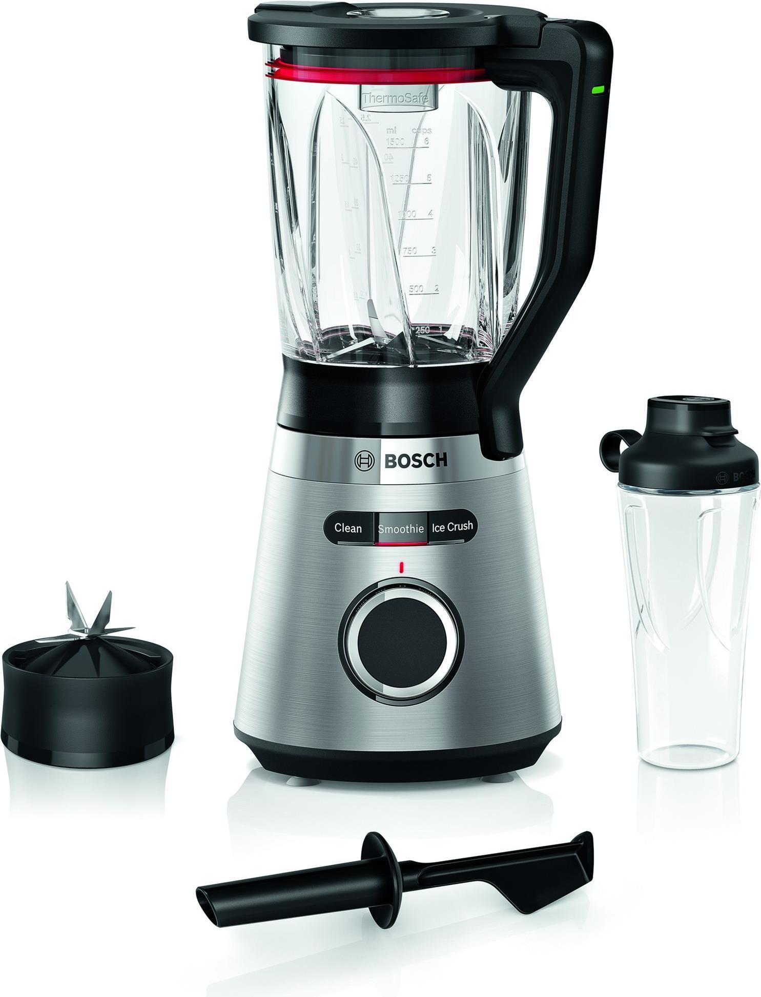 Купить Bosch Serie 4 MMB6384M Mixer 1,5 l Tischplatten-Mixer 1200 W Schwarz - Grau - Transparent (MMB6384M) в магазине wardena.ru