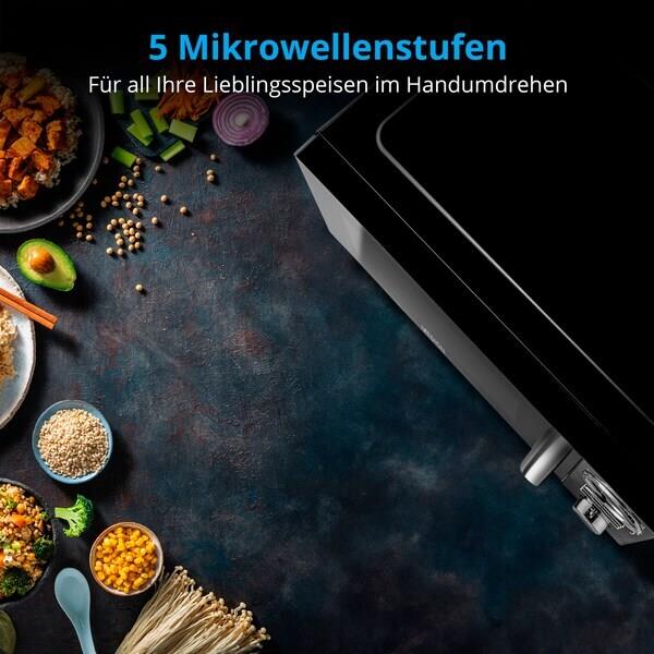 Купить MEDION Mikrowelle MD 11493, Kombination aus Mikrowelle, Grill und Heißluft, 10 Automatikprogramme, 900 W, Digitaler Timer. Geräteplatzierung: Arbeitsplatte, Produkttyp: Kombi-Mikrowelle, Innenkapazität: 23 l. Anschlusswe (50073470) в магазине wardena.ru