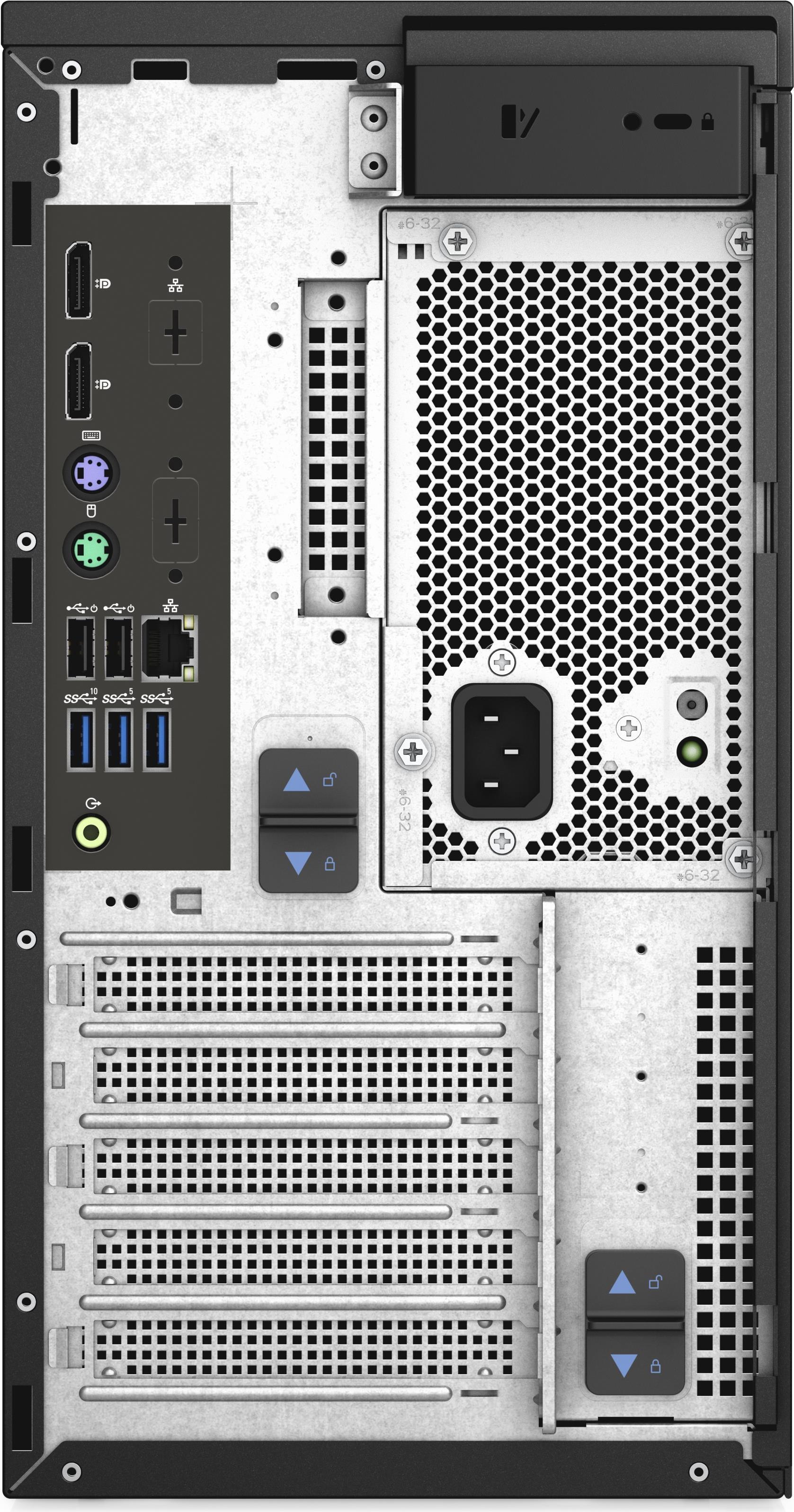Купить Dell 3650 Tower - MT - 1 x Xeon W-1370P / 3.6 GHz - vPro - RAM 16 GB - SSD 512 GB - DVD-Writer - UHD Graphics P750 - GigE - Win 10 Pro for Workstations - Monitor: keiner - Schwarz - BTP - mit 1 Year ProSupport (CH, IE, U (1FHKG) в магазине wardena.ru