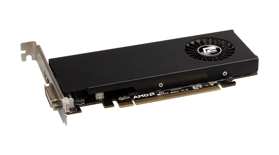 Купить PowerColor Red Dragon AXRX 550 4GBD5-HLE Grafikkarte AMD Radeon RX 550 4 GB GDDR5 (AXRX 550 4GBD5-HLE) в магазине wardena.ru