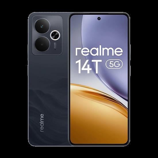 Купить Realme 14T 5G Dual Sim 8GB RAM 256GB - Obsidian Black (RMX5078-BLACK) в магазине wardena.ru