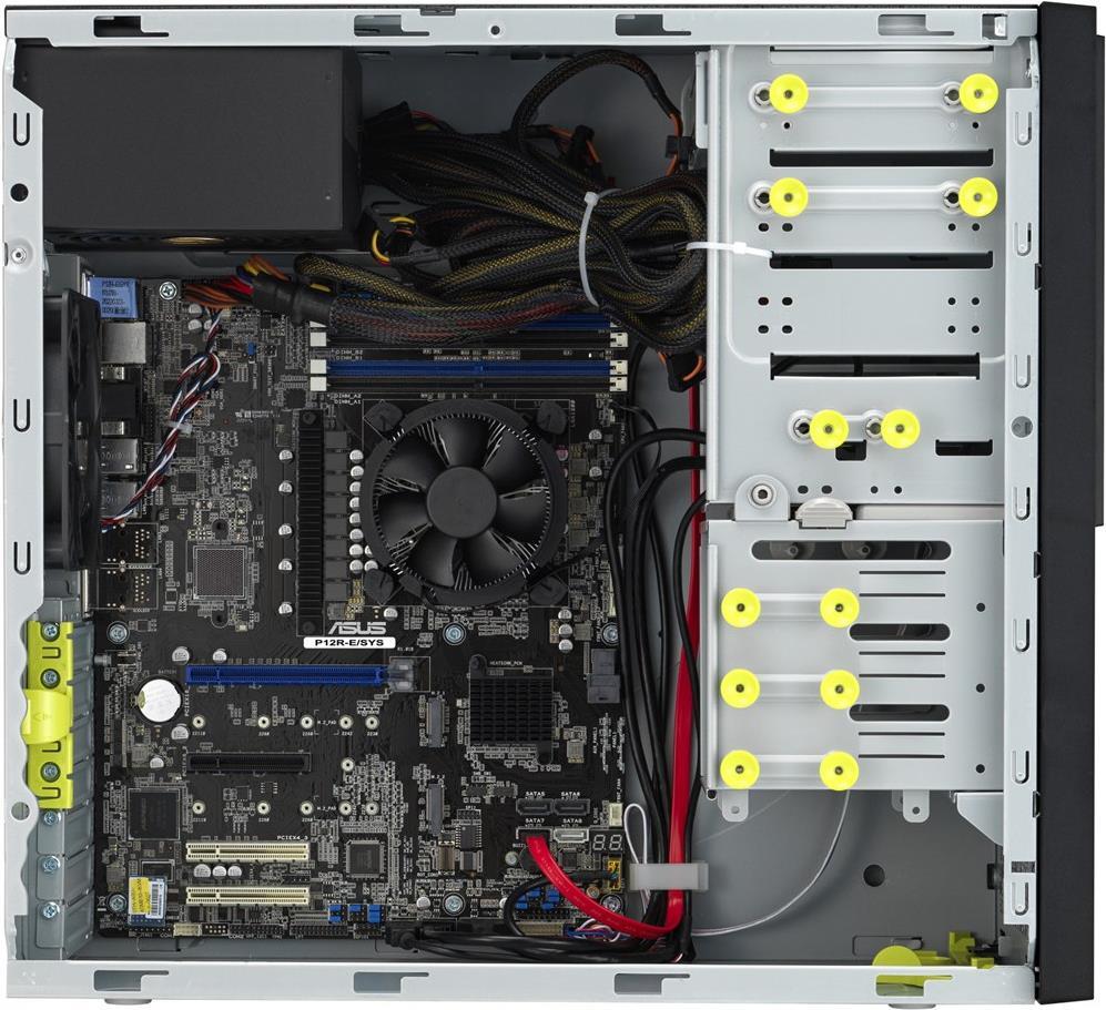 Купить ASUS TS100-E11-PI4 Intel C256 LGA 1200 (Socket H5) Tower Schwarz (90SF02N1-M000Z0) в магазине wardena.ru