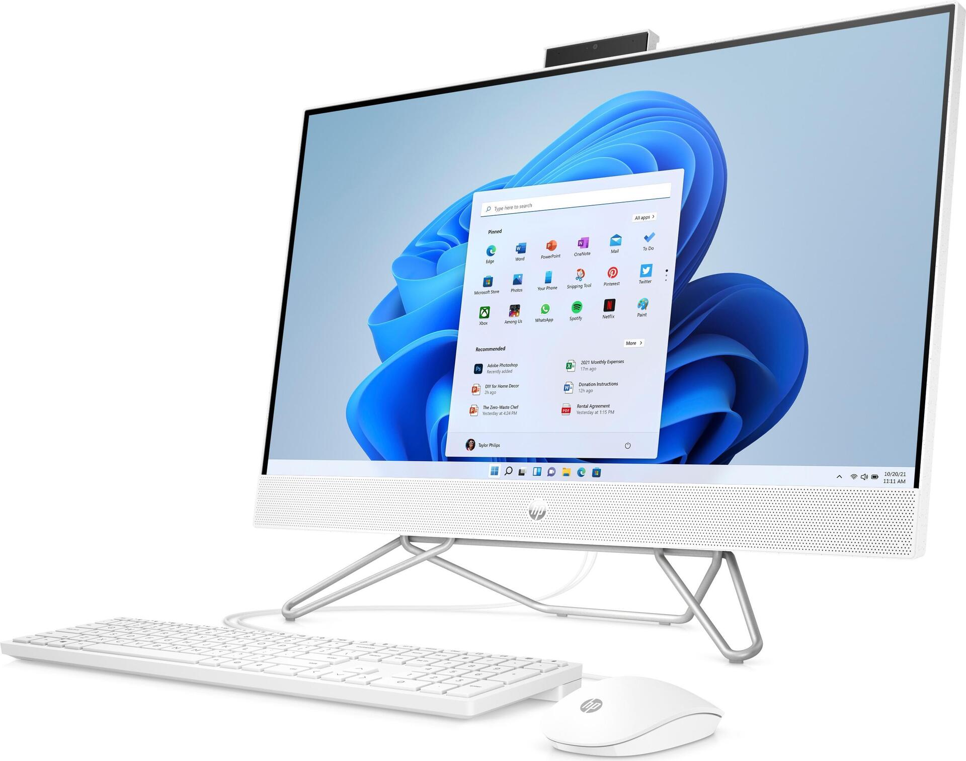 Купить HP 27-cb1401ng Intel® Core™ i5 68,6 cm (27" ) 1920 x 1080 Pixel 16 GB DDR4-SDRAM 512 GB SSD All-in-One-PC Windows 11 Home Wi-Fi 5 (802.11ac) Weiß (735R6EA#ABD) в магазине wardena.ru