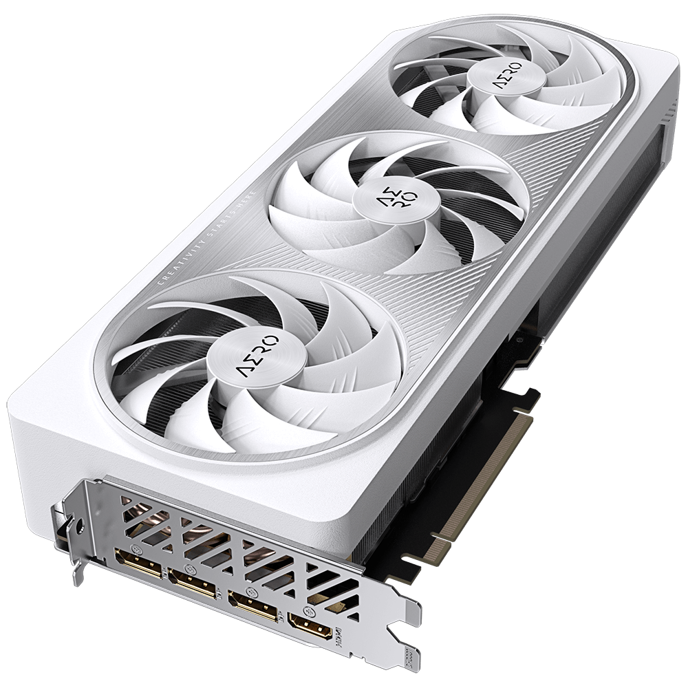 Купить Gigabyte GeForce RTX 4070 AERO OC 12G - Grafikkarten - GeForce RTX 4070 - 12GB GDDR6X - PCIe 4,0 - HDMI, 3 x DisplayPort (GV-N4070AERO OC-12GD) в магазине wardena.ru