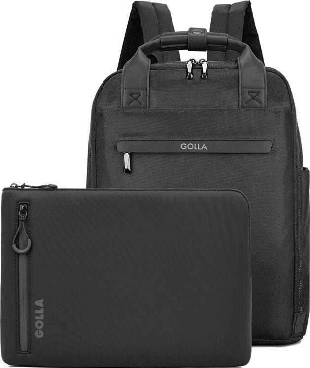 Купить Golla Set aus Rucksack und Laptop-Sleeve 15 Zoll, Black (76464) в магазине wardena.ru