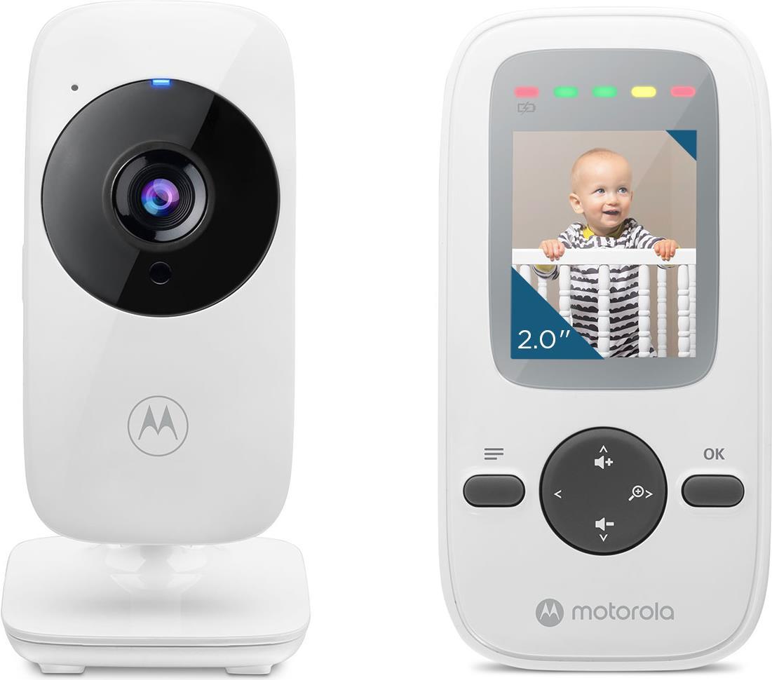 Купить Motorola VM481 Baby-Videoüberwachung 300 m FHSS Weiß (505537471008) в магазине wardena.ru