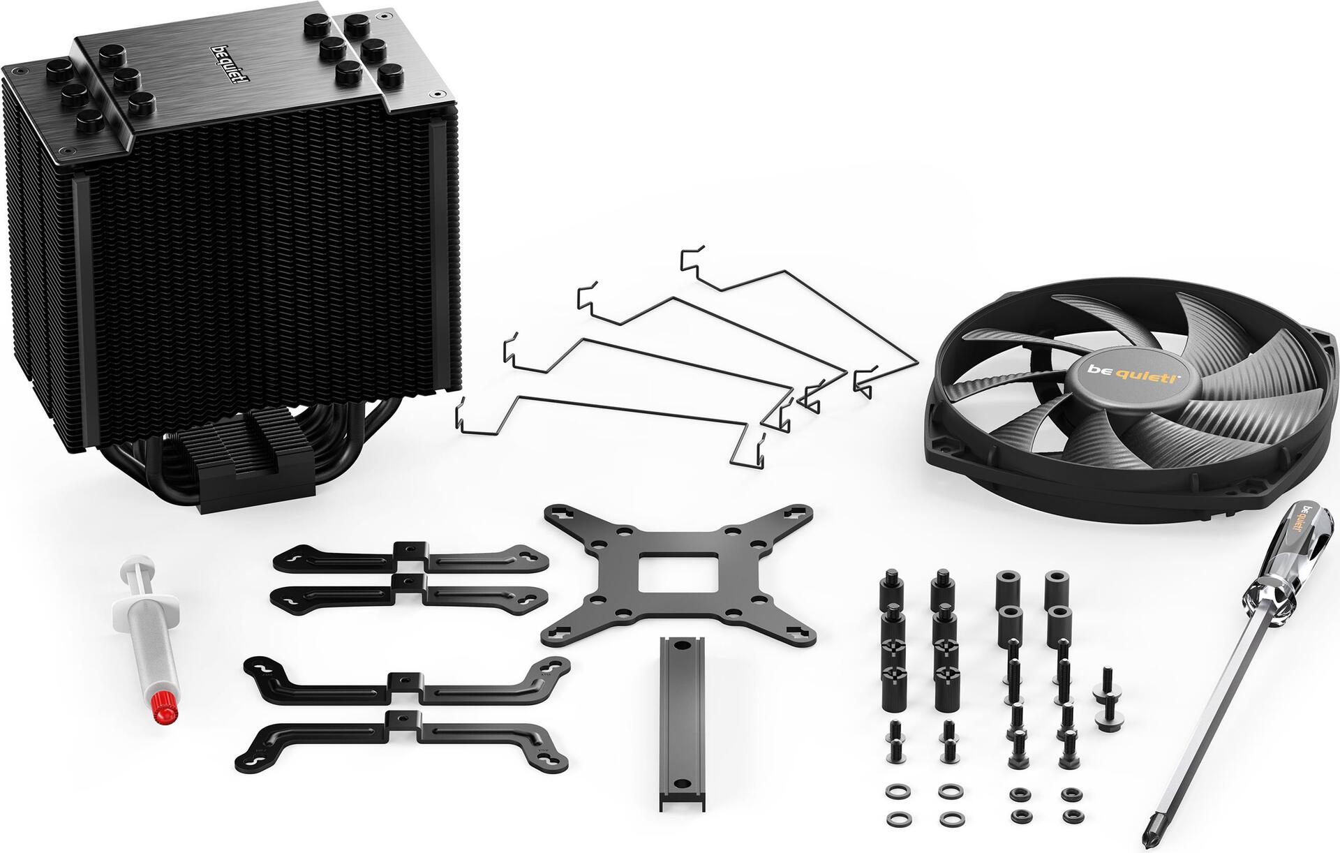 Купить be quiet! Dark Rock 4 - Prozessorkühler - (LGA1156 Socket, Socket AM2, Socket AM2+, LGA1366 Socket, Socket AM3, LGA1155 Socket, Socket AM3+, Socket FM1, Socket FM2, LGA1150 Socket, Socket FM2+, LGA1151 Socket, LGA2011-3 (BK021) в магазине wardena.ru