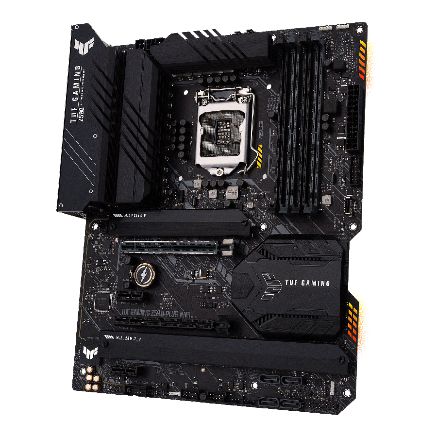 Купить ASUS TUF GAMING Z590-PLUS - Motherboard - ATX - LGA1200-Sockel - Z590 - USB-C Gen1, USB 3.2 Gen 1, USB 3.2 Gen 2, USB-C Gen 2x2 - 2.5 Gigabit LAN - Onboard-Grafik (CPU erforderlich) - HD Audio (8-Kanal) (90MB16B0-M0EAY0) в магазине wardena.ru