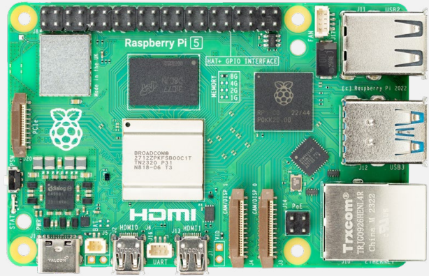 Купить Raspberry Pi 5B Entwicklungsplatine 2400 MHz Arm Cortex-A76 (SC1112) (SC1160) в магазине wardena.ru