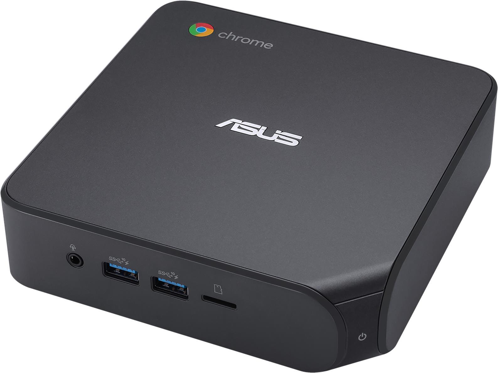 Купить ASUS Chromebox 4 GC004UN - Mini-PC - 1 x Celeron 5205U / 1,9 GHz - RAM 4GB - SSD - eMMC 32GB - UHD Graphics - GigE - WLAN: Bluetooth 5,0, 802,11a/b/g/n/ac/ax - Chrome OS - Monitor: keiner (90MS0252-M00040) в магазине wardena.ru