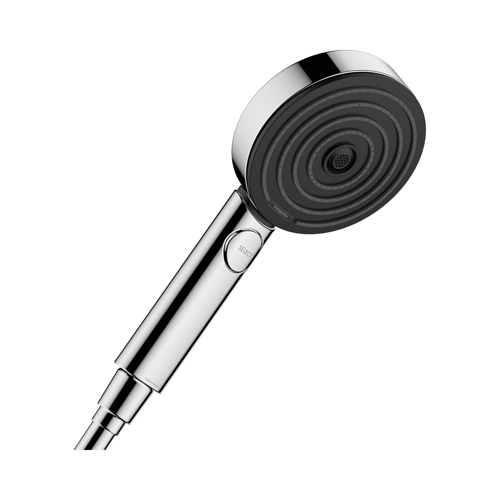 Купить Hansgrohe Pulsify Select S Ручной душ 105 3jet Activation черный матовый 24100670 в магазине wardena.ru