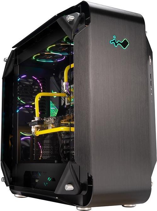Купить In Win 925 - Full Tower - PC - Aluminium - SECC - Gehärtetes Glas - Schwarz - ATX - EATX - micro ATX - Mini-ITX - 20 cm (925 BLACK) в магазине wardena.ru