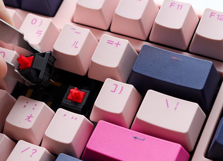 Купить Ducky One 3 Fuji TKL Gaming Tastatur - MX-Silent-Red (US) (DKON2187-SUSPDFUPBBC1) в магазине wardena.ru