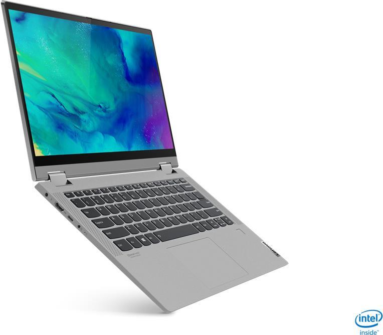Купить Lenovo IdeaPad Flex 5 Hybrid (2-in-1) 35,6 cm (14" ) Touchscreen Full HD Intel® Pentium® Gold 4 GB DDR4-SDRAM 128 GB SSD Wi-Fi 6 (802.11ax) Windows 11 Home in S mode Grau (82HS00SLGE) в магазине wardena.ru