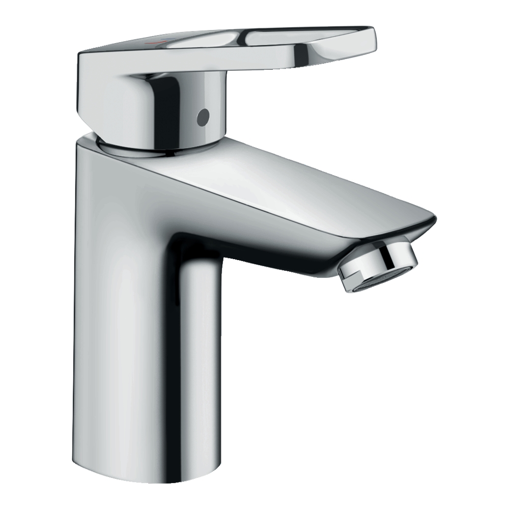 Купить Hansgrohe Logis Loop Смеситель для раковины 100, однорычажный, CoolStart, со сливным гарнитуром хром 71154000 в магазине wardena.ru