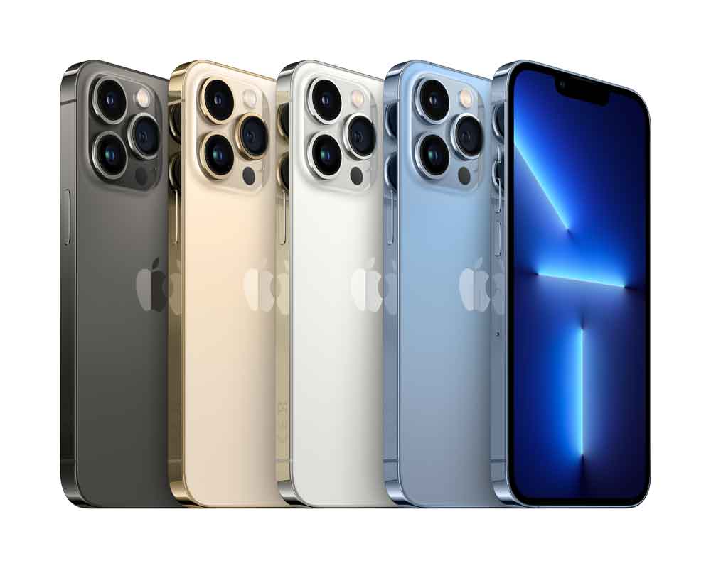 Купить Apple iPhone 13 Pro - Smartphone - Dual-SIM - 5G NR - 1TB - 6.1" - 2532 x 1170 Pixel (460 ppi (Pixel pro" )) - Super Retina XDR Display with ProMotion - Triple-Kamera 12 MP Frontkamera - sierra blue (MLW03ZD/A) в магазине wardena.ru