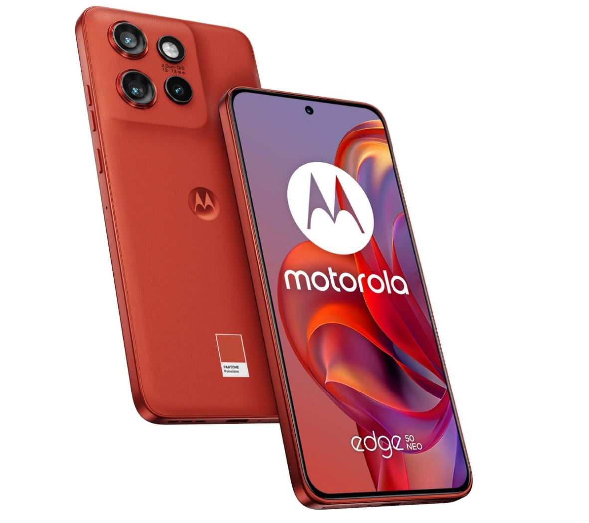Купить Motorola Edge 50 Neo, 256 GB, 8 GB RAM, 6.36 Zoll 120 Hz Display, Rot PANTONE Poinciana, 5G, Android 14, IP68, MediaTek 7300 [Energieklasse A] (PB310048IT) в магазине wardena.ru
