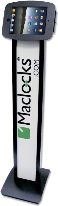 Купить Compulocks Maclocks iPad Secure Space Enclosure with BrandMe Floor Stand Kiosk Black - Befestigungskit (Diebstahlschutzgehäuse, Standfuß) für Apple iPad Pro - verriegelbar - hochwertiges Aluminium - Schwarz - stehend - f (140B290SENB) в магазине wardena.ru