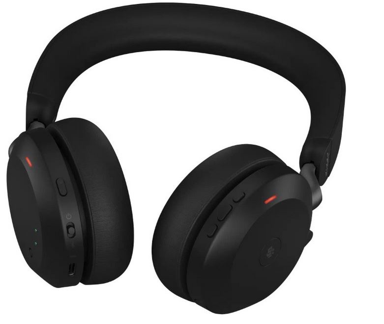 Купить GN Jabra Jabra Evolve2 75 - Headset - On-Ear - Bluetooth - kabellos, kabelgebunden - aktive Rauschunterdrückung - USB-C - Geräuschisolierung - Schwarz - optimiert für UC (27599-989-889) в магазине wardena.ru