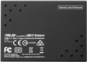 Купить ASUS USB 3.1 ENCLOSURE - Festplatten-Array - 512 GB - 2 Schächte (SATA-600) - SSD 256 GB x 2 - USB 3.1 (extern) (90MC03L0-M0EAY0) в магазине wardena.ru