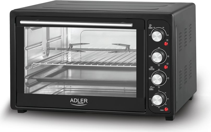 Купить Adler AD 6010 - 100 - 230 °C - Rotation - Schwarz - Mechanisch - 406 x 325 x 320 mm (AD6010) в магазине wardena.ru