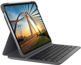 Купить Logitech Slim Folio Pro - Tastatur und Foliohülle - hintergrundbeleuchtet - kabellos - Bluetooth LE - German QWERTZ - für Apple 12.9" iPad Pro (920-009704) в магазине wardena.ru